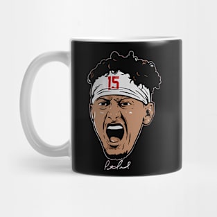 Patrick Mahomes Swag Head Mug